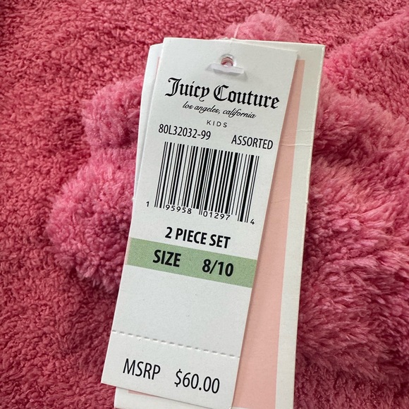 Juicy Couture Kids Two Piece Set  size 8/10 - Picture 8 of 9